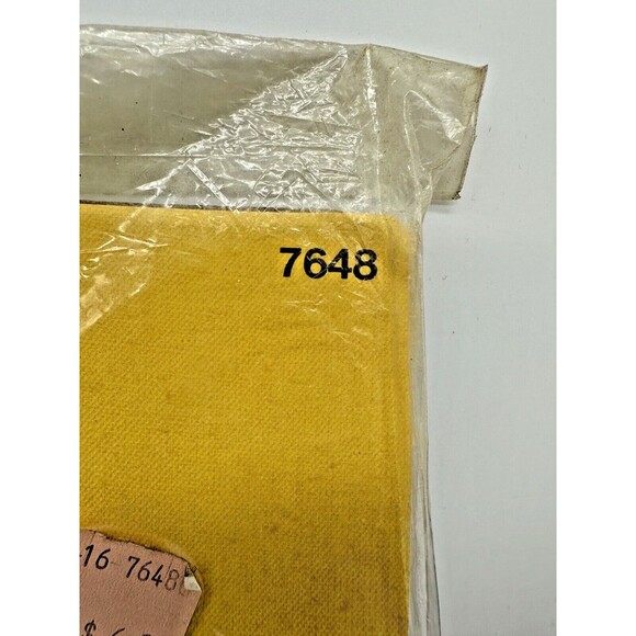 1976 Columbia Minerva Crewel STRAW FLORAL BASKET Kit 7648 Erica Wilson New RARE - Picture 2 of 5